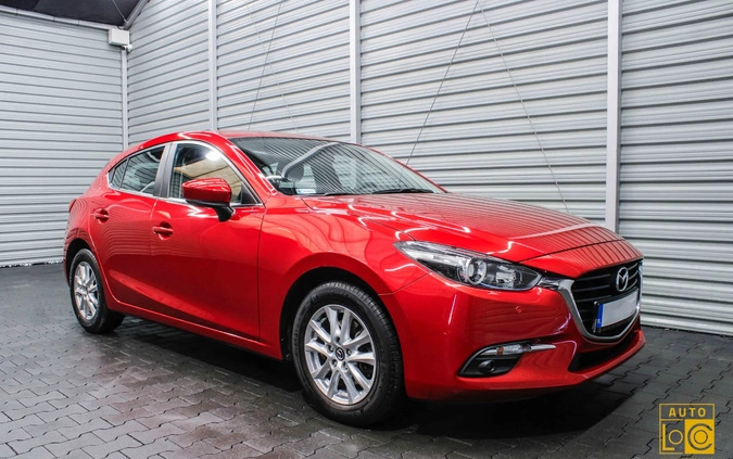 Mazda 3 cena 68999 przebieg: 54000, rok produkcji 2018 z Bierutów małe 466